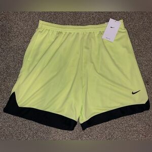 Nike Neon Yellow Shorts.